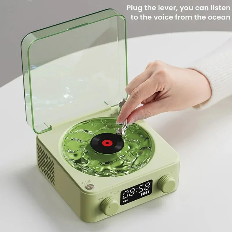 Retro Vinyl Bluetooth Speaker