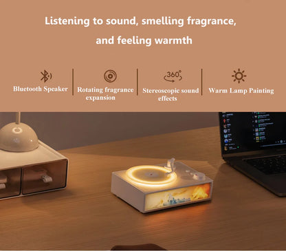 Retro Aromatherapy Bluetooth Speaker