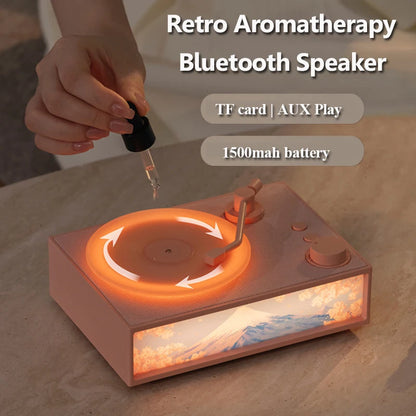 Retro Aromatherapy Bluetooth Speaker